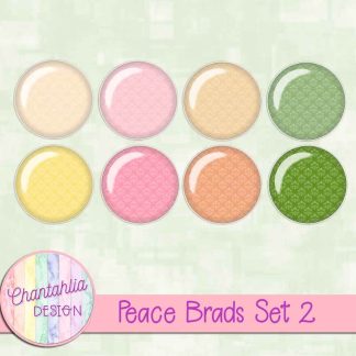 Free brads in a Peace theme