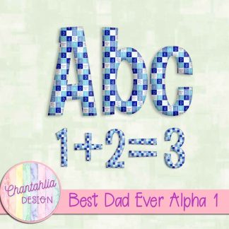Free alpha in a Best Dad Ever theme