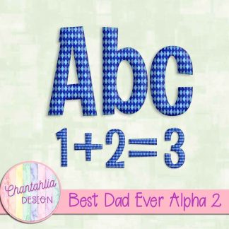 Free alpha in a Best Dad Ever theme