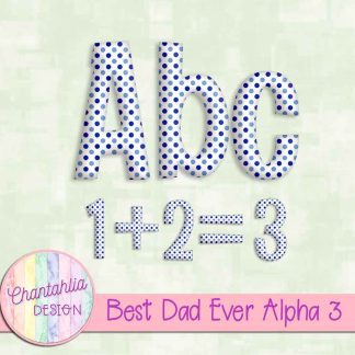 Free alpha in a Best Dad Ever theme