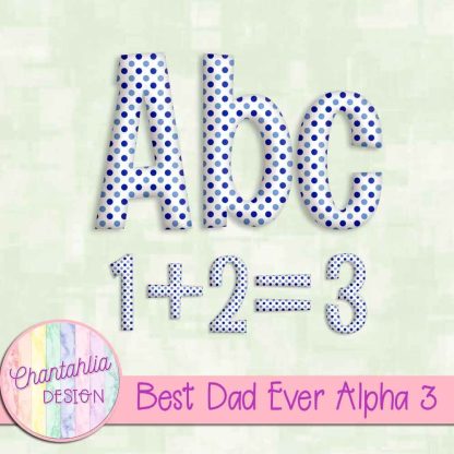Free alpha in a Best Dad Ever theme