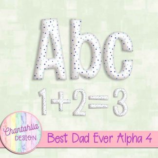 Free alpha in a Best Dad Ever theme