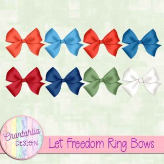 Free bows in a Let Freedom Ring theme
