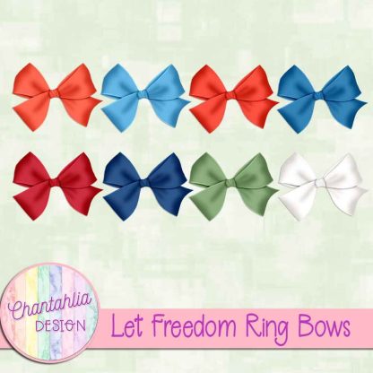 Free bows in a Let Freedom Ring theme