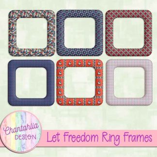 Free frames in a Let Freedom Ring theme