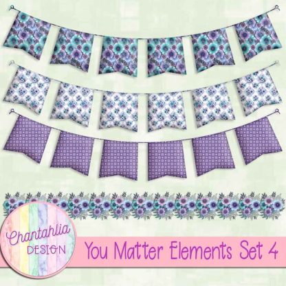 Free design elements in a You Matter theme