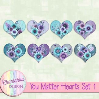 Free hearts in a You Matter them