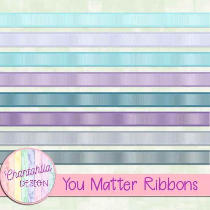 Free ribbons in a You Matter theme