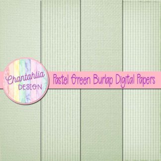 Free pastel green burlap digital papers