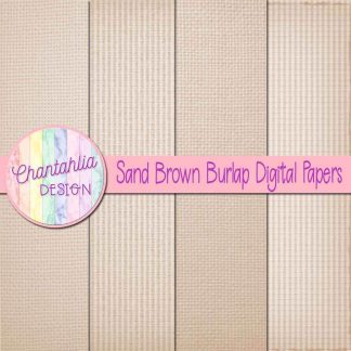 Free sand brown burlap digital papers