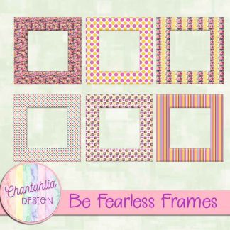 Free frames in a Be Fearless theme