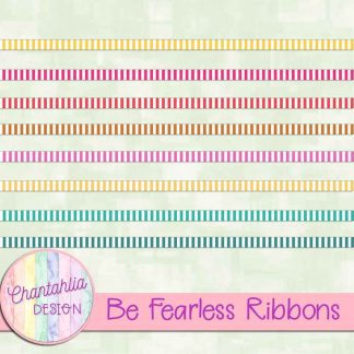 Free ribbons in a Be Fearless theme
