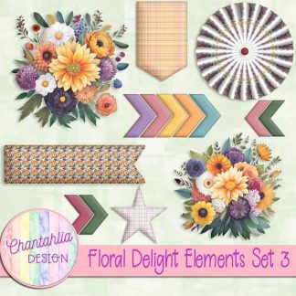 Floral Delight Elements Set 3