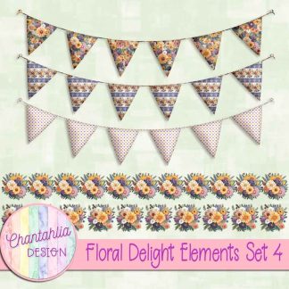 Floral Delight Elements Set 4
