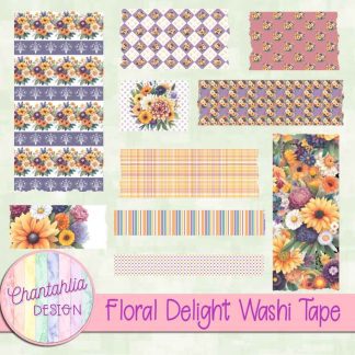 Floral Delight Washi Tape