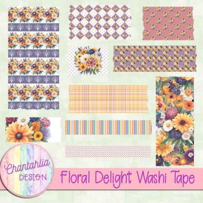 Floral Delight Washi Tape