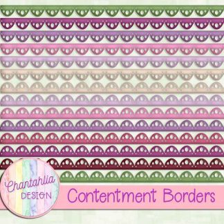 Free borders in a Contentment theme