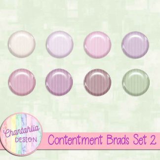 Free brads in a Contentment theme