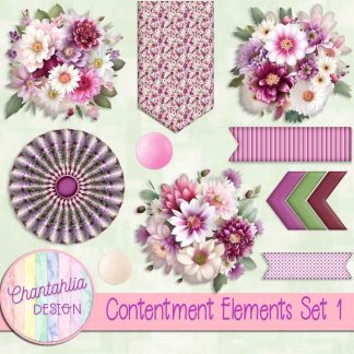 Free design elements in a Contentment theme