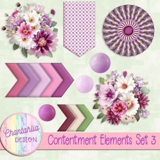 Free design elements in a Contentment theme