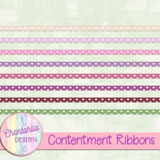 Free ribbons in a Contentment theme