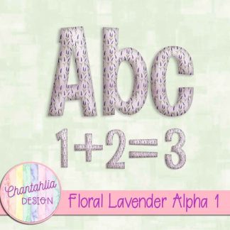 Free alpha in a Floral Lavender theme