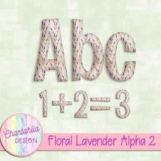 Free alpha in a Floral Lavender theme