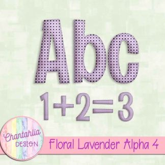 Free alpha in a Floral Lavender theme
