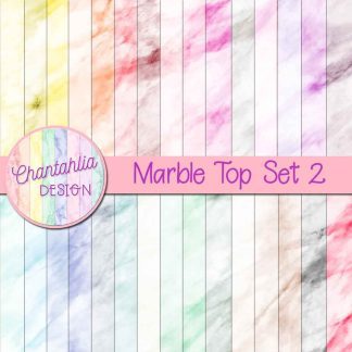 Marble Top Digital Papers Set 2