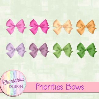 Free bows in a Priorities theme