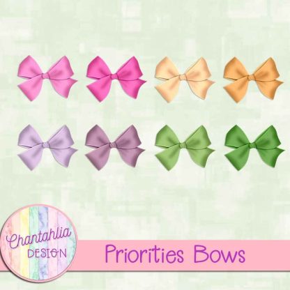 Free bows in a Priorities theme