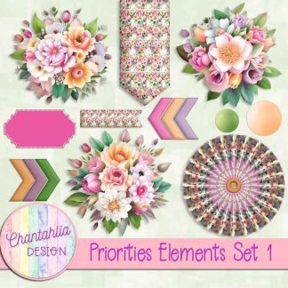 Free design elements in a Priorities theme