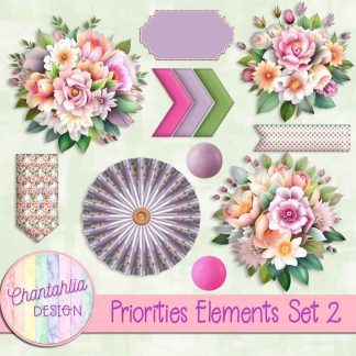 Free design elements in a Priorities theme