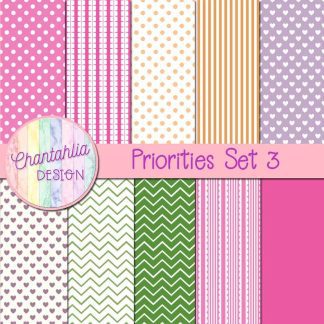 Free digital papers in a Priorities theme