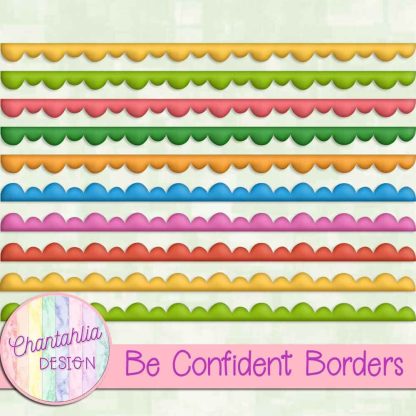 Free borders in a Be Confident theme