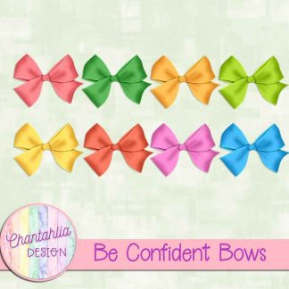 Free bows in a Be Confident theme