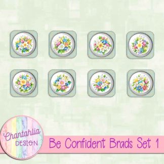 Free brads in a Be Confident theme