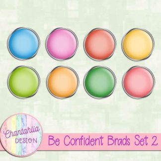 Free brads in a Be Confident theme
