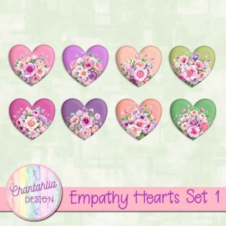 Free hearts in an Empathy theme