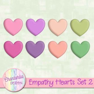 Free hearts in an Empathy theme