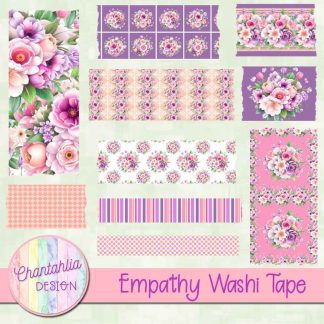 Free washi tape in an Empathy theme