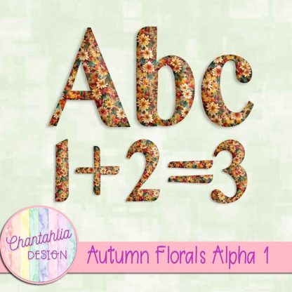 Free alpha in an Autumn Florals theme