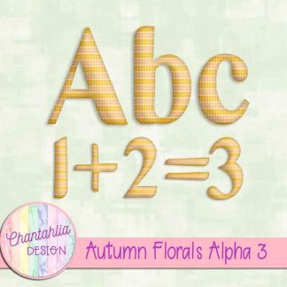 Free alpha in an Autumn Florals theme