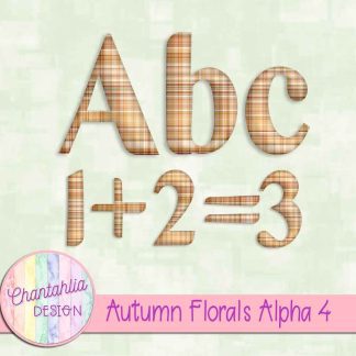 Free alpha in an Autumn Florals theme