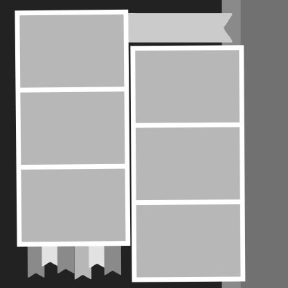 Free digital scrapbooking layout template .psd file