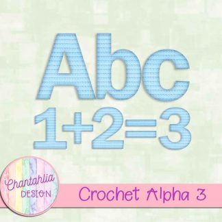 Free alpha in a Crochet theme