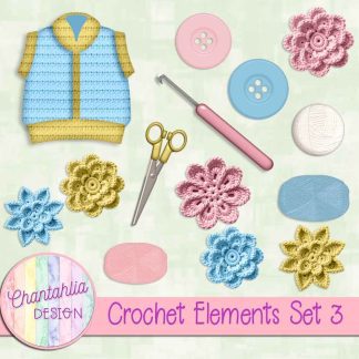 Crochet Elements Set 3