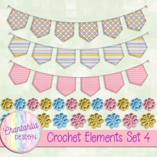 Crochet Elements Set 4