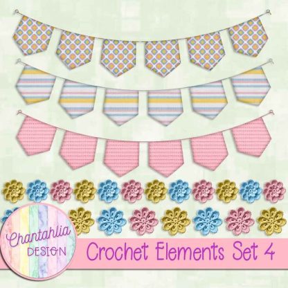 Crochet Elements Set 4