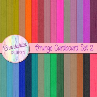 Free digital papers featuring a grunge cardboard texture